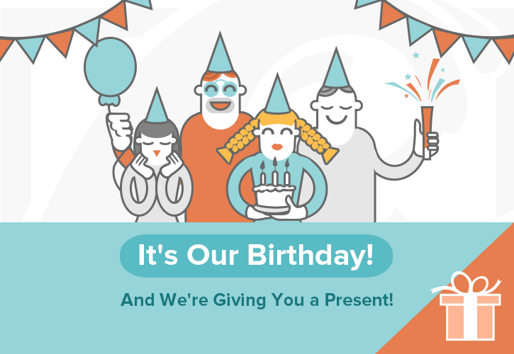 Today is our Birthday!