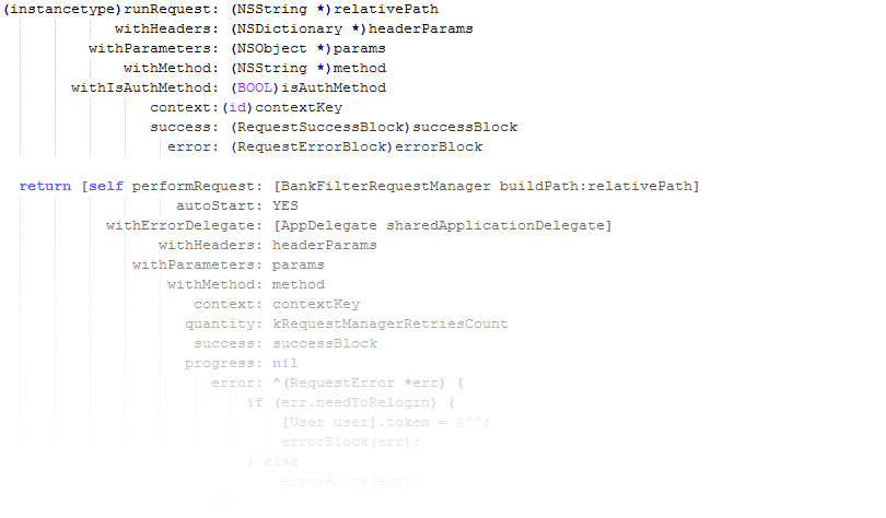 Interlayer for operation with server